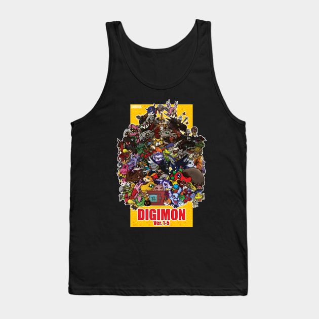 Digimon virtual pet 1997 Tank Top by DeeMON